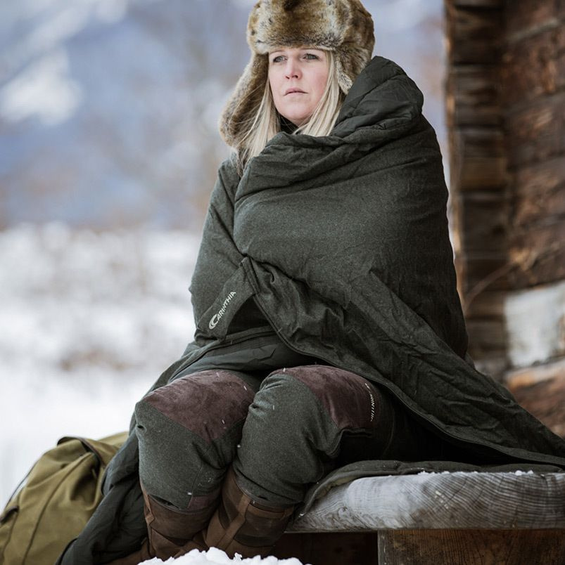 Loden Hüttenschalfsack